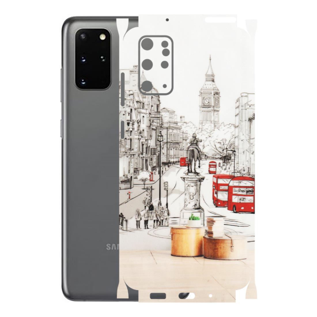 Samsung A/S Series Phone Skins (All Models) - London Street - Transparent Finish (T-02) Samsung Galaxy S20 Plus