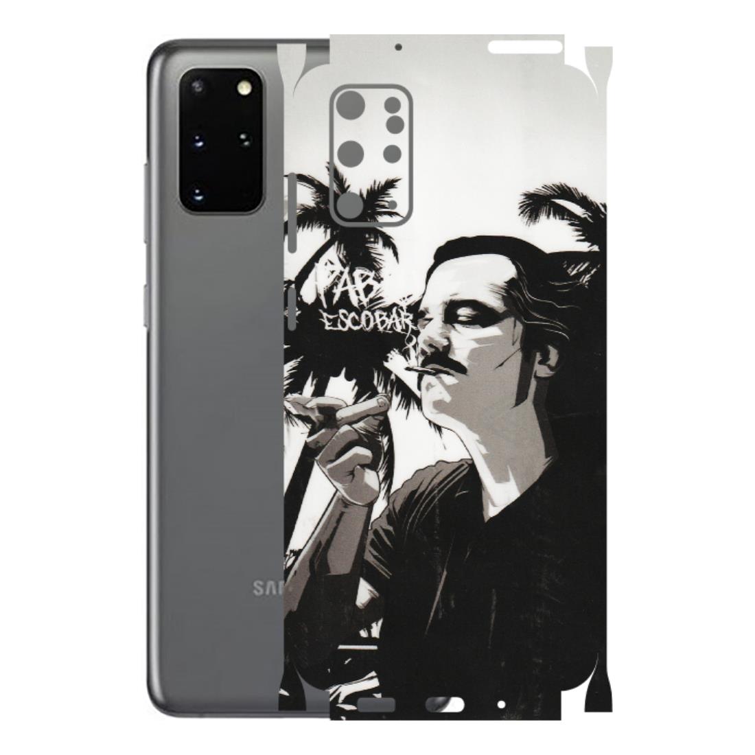 Samsung A/S Series Phone Skins (All Models) - Pab Escobar - Transparent Finish (T-05) Samsung Galaxy S20 Plus