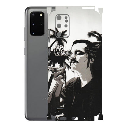 Samsung A/S Series Phone Skins (All Models) - Pab Escobar - Transparent Finish (T-05) Samsung Galaxy S20 Plus
