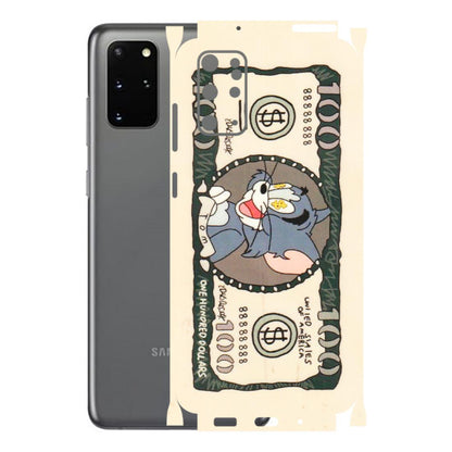 Samsung A/S Series Phone Skins (All Models) - One Hundred Dollar Tom - Transparent Finish (T-16) Samsung Galaxy S20 Plus