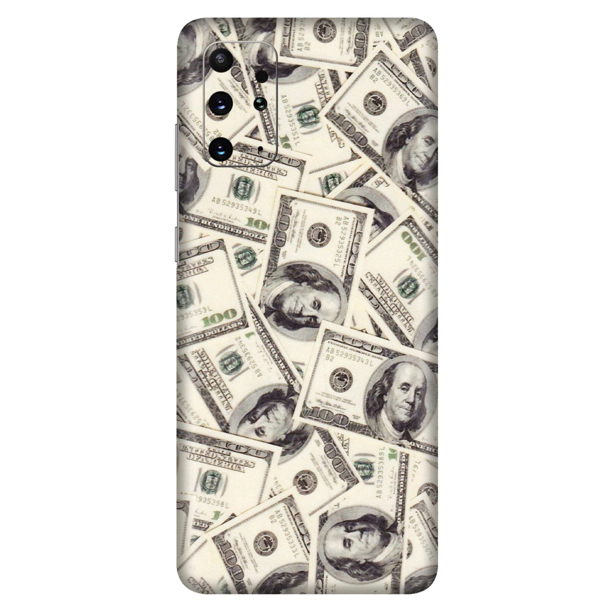 Samsung A/S Series Phone Skins (All Models) - Dollar Lover - Transparent Finish (T-17) Samsung Galaxy S20 Plus
