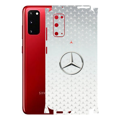 Samsung A/S Series Phone Skins (All Models) - Mercedes Benz - Transparent Finish (T-10) Samsung Galaxy S20