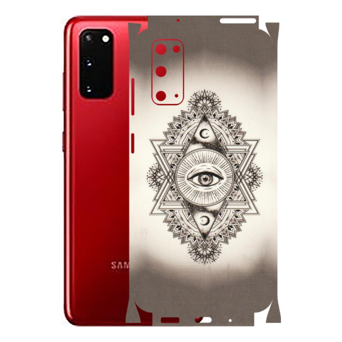 Samsung A/S Series Phone Skins (All Models) - Illuminati Great Eye - Transparent Finish (T-14) Samsung Galaxy S20