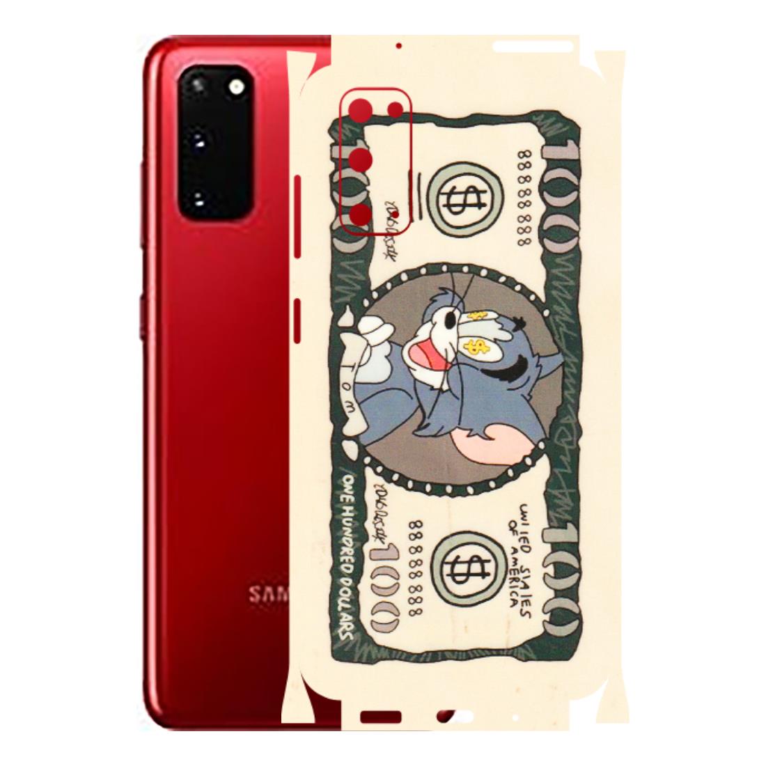 Samsung A/S Series Phone Skins (All Models) - One Hundred Dollar Tom - Transparent Finish (T-16) Samsung Galaxy S20