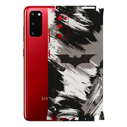 Samsung A/S Series Phone Skins (All Models) - Batman Fleece DC - Transparent Finish (T-19) Samsung Galaxy S20