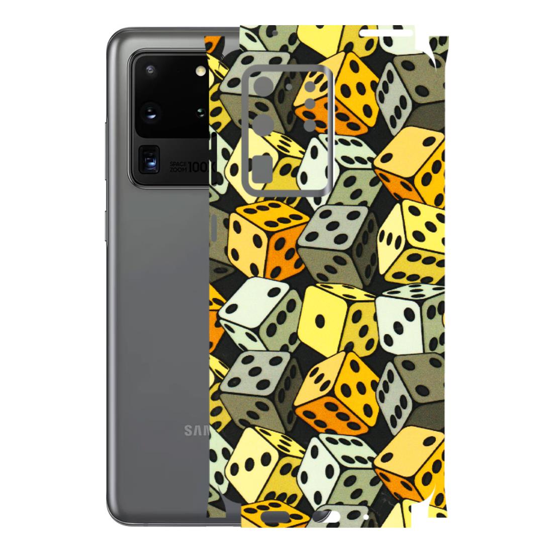 Samsung A/S Series Phone Skins (All Models) - Dices Of Life - 3D Embossed Finish (L-04) Samsung Galaxy S20 Ultra