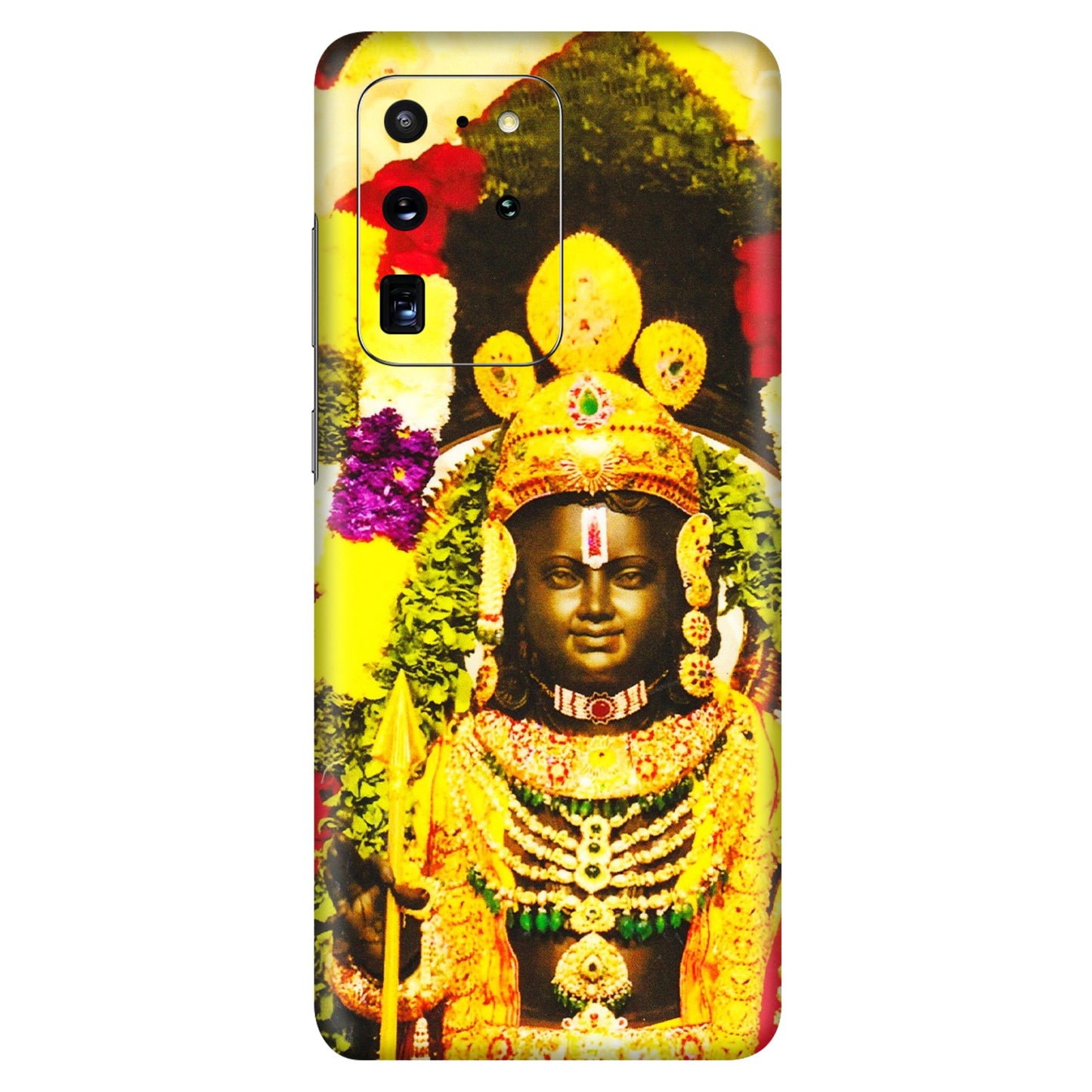 Samsung A/S Series Phone Skins (All Models) - Ram Lalla Ayodhya - 3D Embossed Finish (L-103) Samsung Galaxy S20 Ultra
