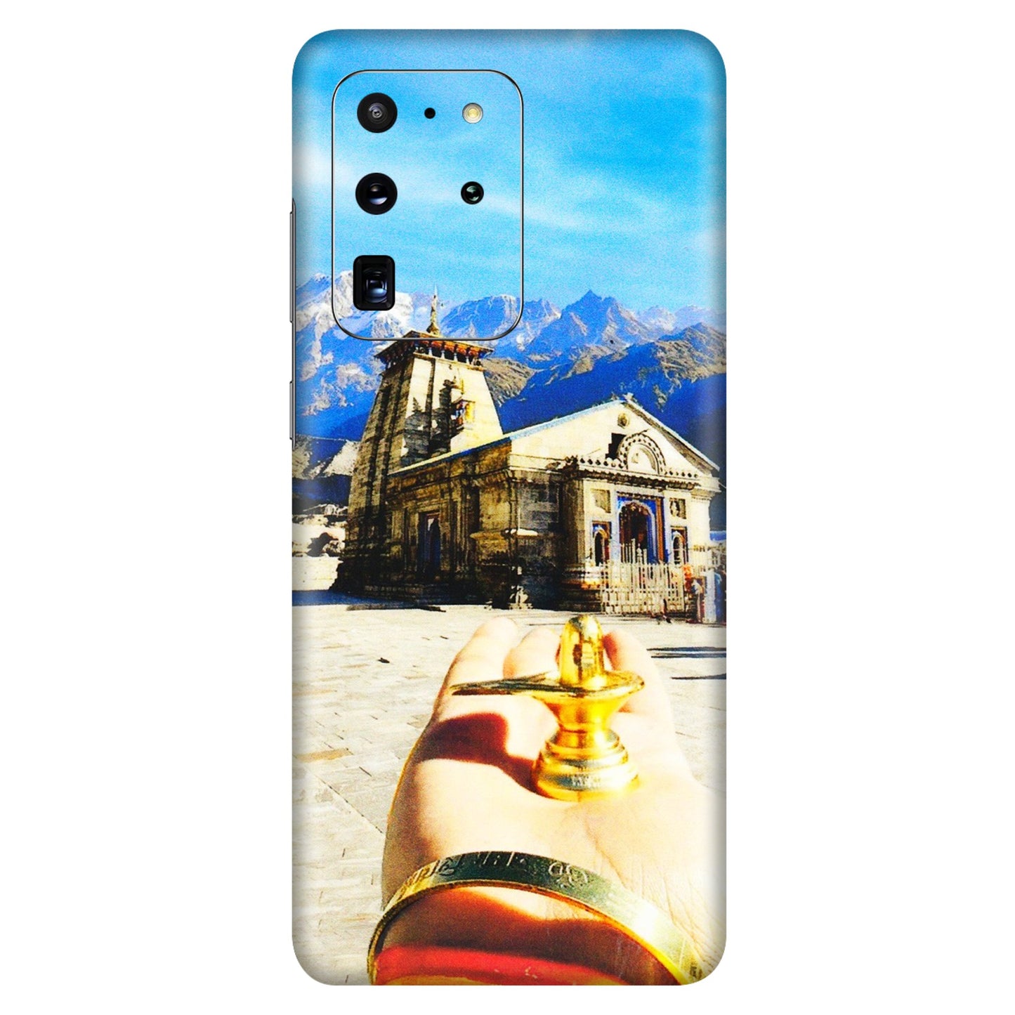 Samsung A/S Series Phone Skins (All Models) - Beauty of Kedarnath - 3D Embossed Finish (L-108) Samsung Galaxy S20 Ultra