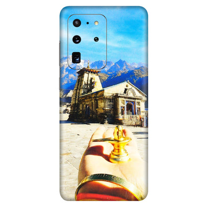 Samsung A/S Series Phone Skins (All Models) - Beauty of Kedarnath - 3D Embossed Finish (L-108) Samsung Galaxy S20 Ultra