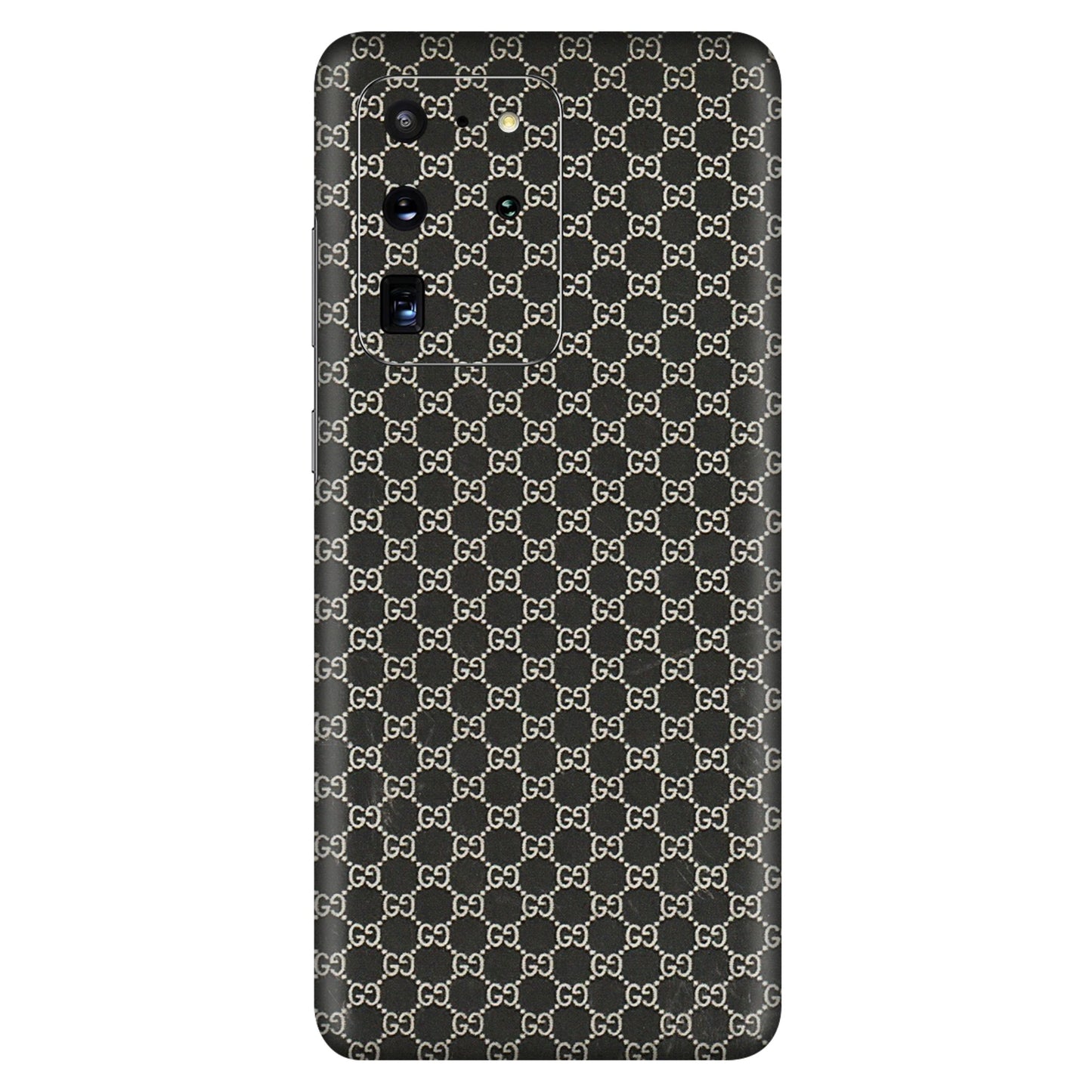 Samsung A/S Series Phone Skins (All Models) - Black G Print - 3D Embossed Finish (L-109) Samsung Galaxy S20 Ultra