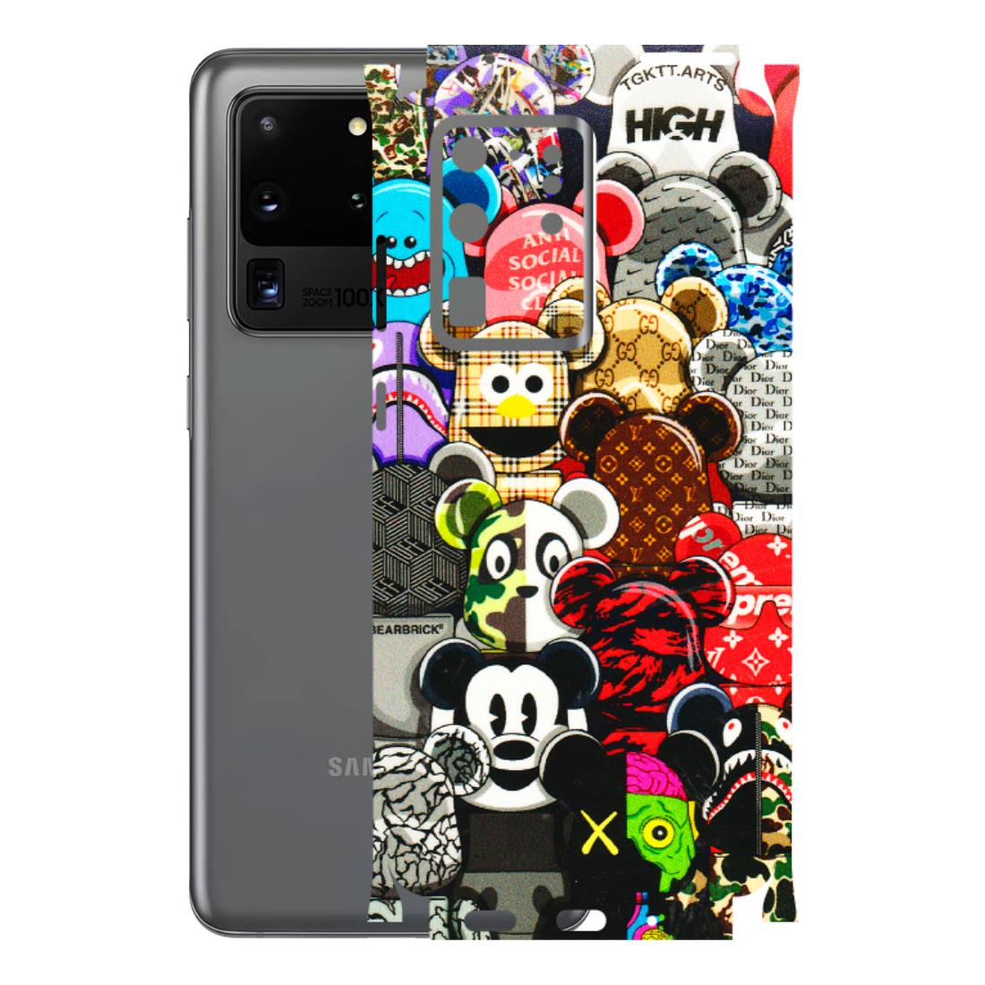 Samsung A/S Series Phone Skins (All Models) - More Mickey Mouses - 3D Embossed Finish (L-118) Samsung Galaxy S20 Ultra