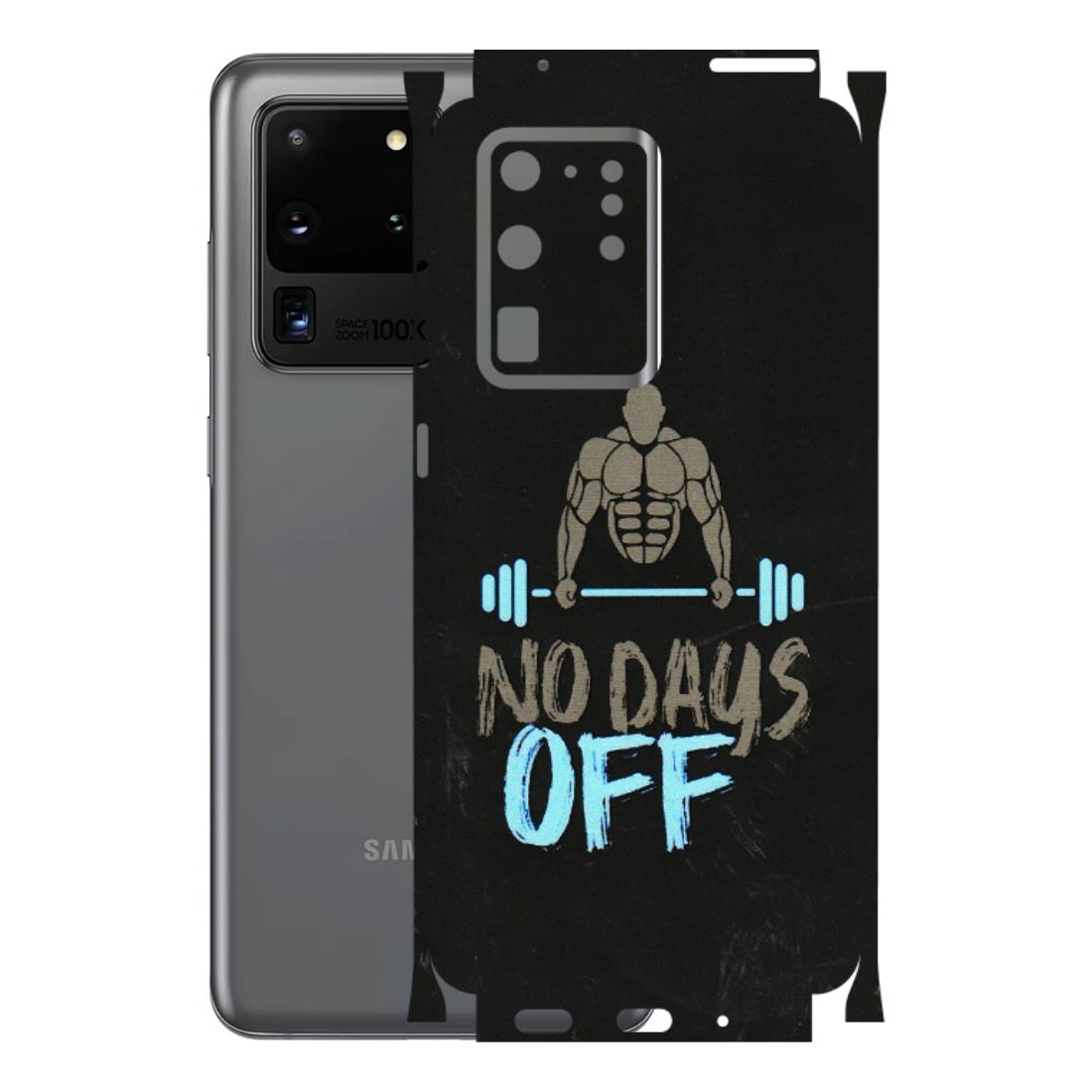 Samsung A/S Series Phone Skins (All Models) - Gym Lover - 3D Embossed Finish (L-127) Samsung Galaxy S20 Ultra