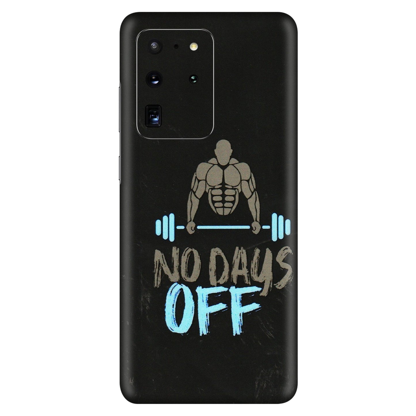 Samsung A/S Series Phone Skins (All Models) - Gym Lover - 3D Embossed Finish (L-127) Samsung Galaxy S20 Ultra