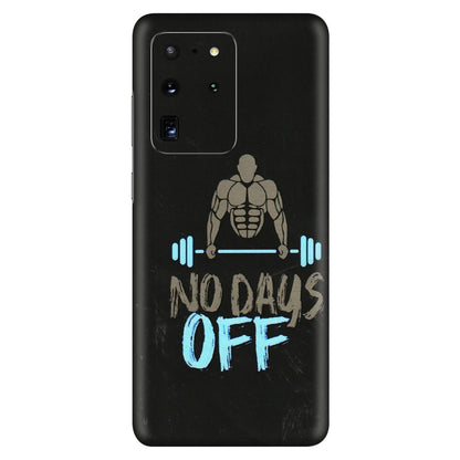 Samsung A/S Series Phone Skins (All Models) - Gym Lover - 3D Embossed Finish (L-127) Samsung Galaxy S20 Ultra