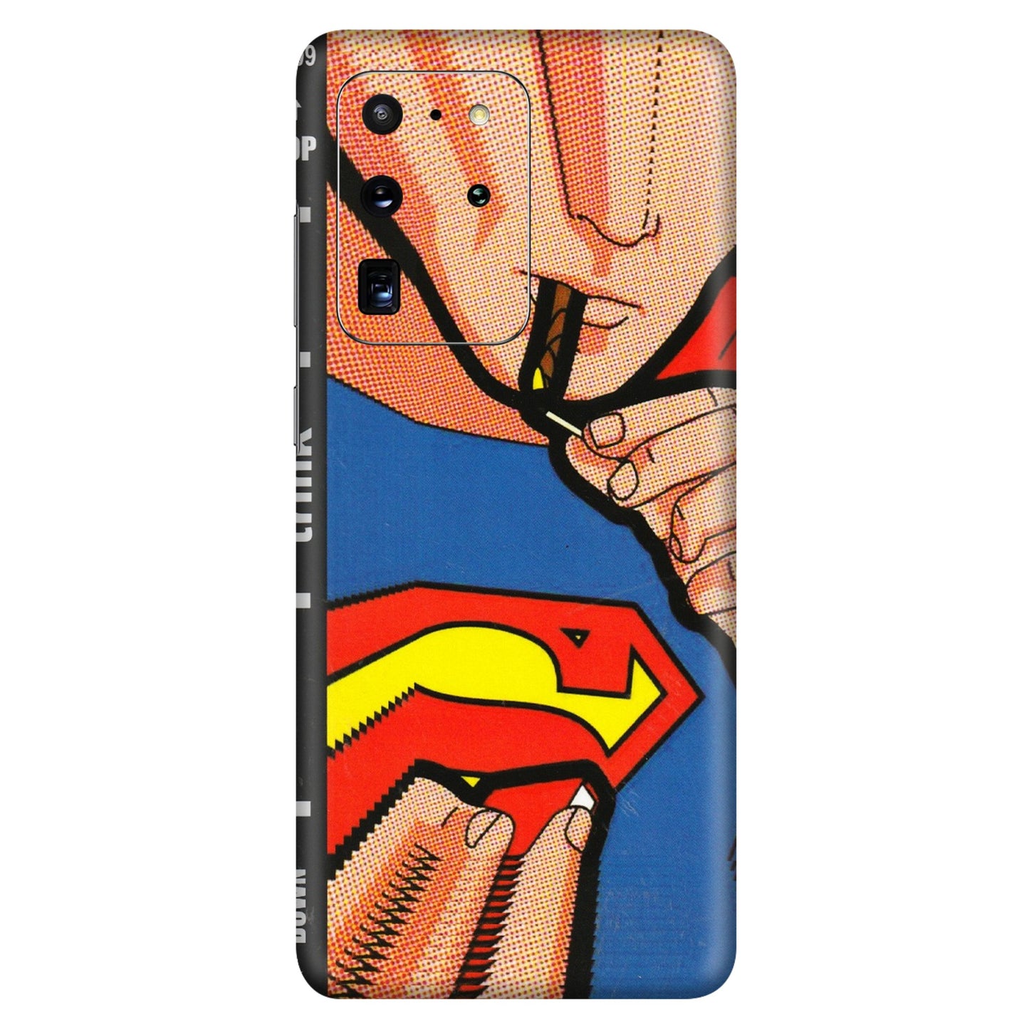 Samsung A/S Series Phone Skins (All Models) - Superman Sutta - 3D Embossed Finish (L-130) Samsung Galaxy S20 Ultra