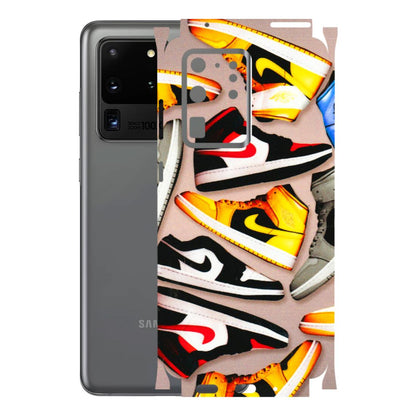 Samsung A/S Series Phone Skins (All Models) - Sneaker Lover - 3D Embossed Finish (L-135) Samsung Galaxy S20 Ultra
