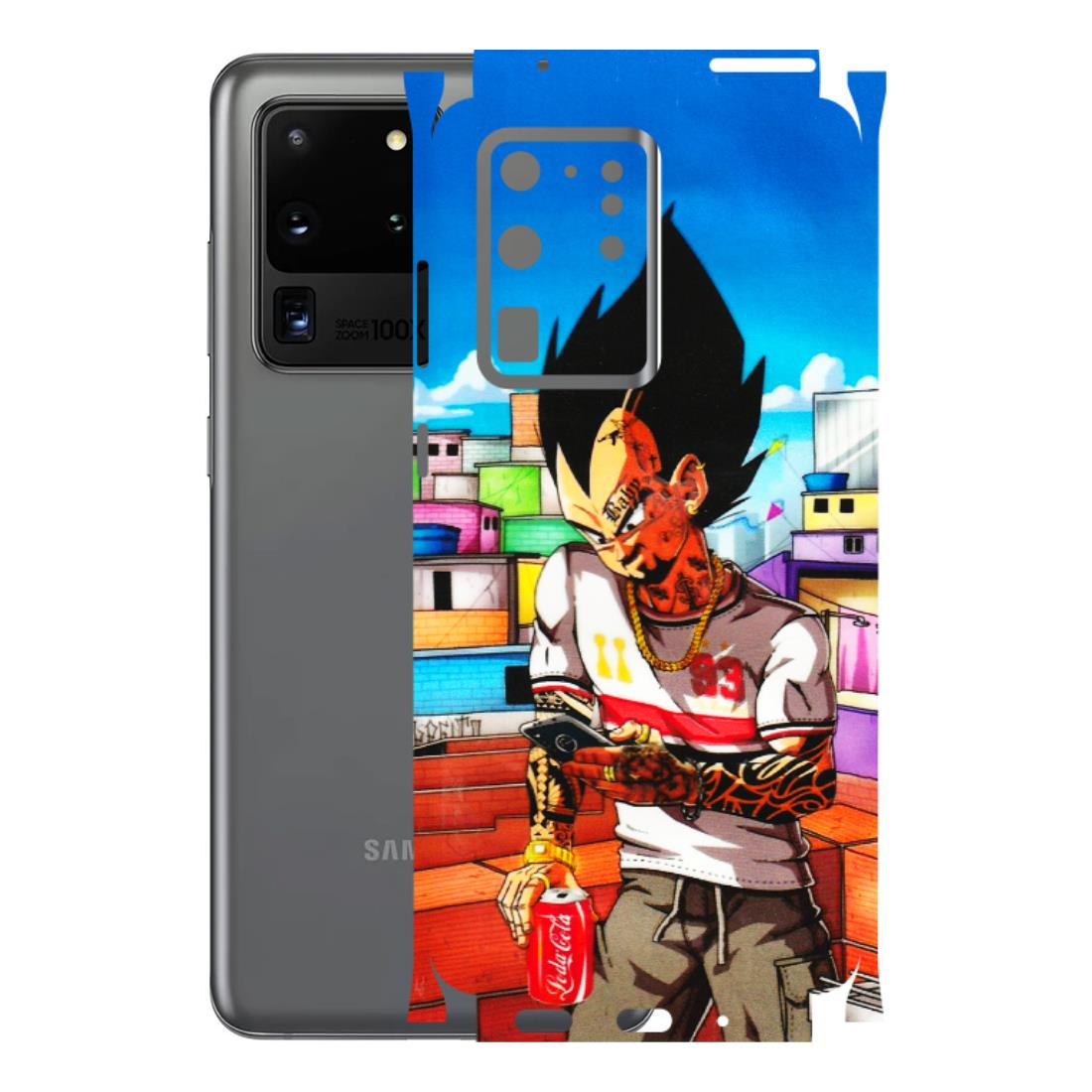 Samsung A/S Series Phone Skins (All Models) - Vegeta - 3D Embossed Finish (L-136) Samsung Galaxy S20 Ultra