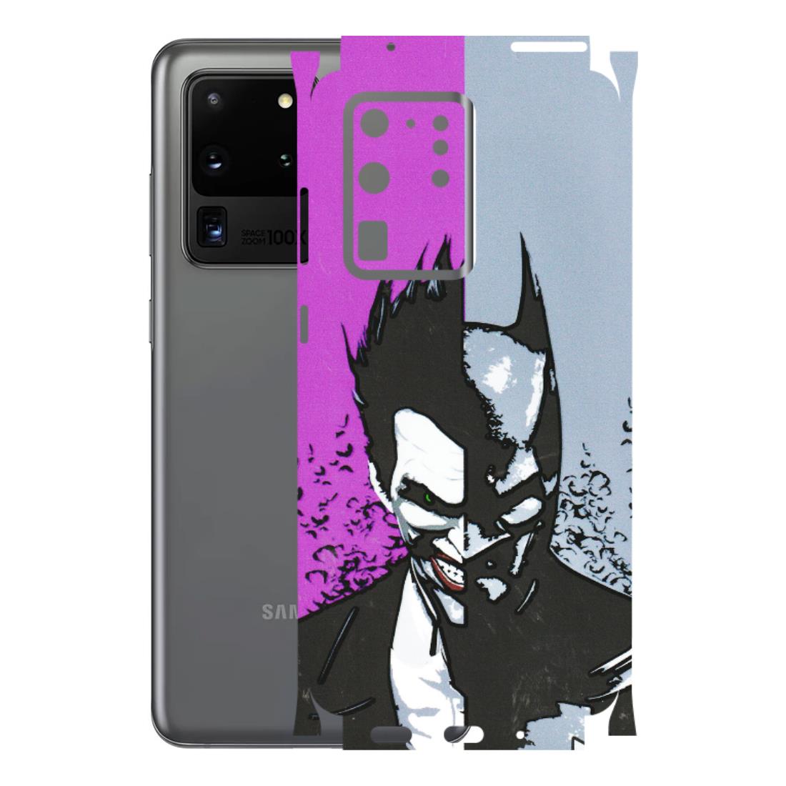 Samsung A/S Series Phone Skins (All Models) - Batman & Joker - 3D Embossed Finish (L-143) Samsung Galaxy S20 Ultra