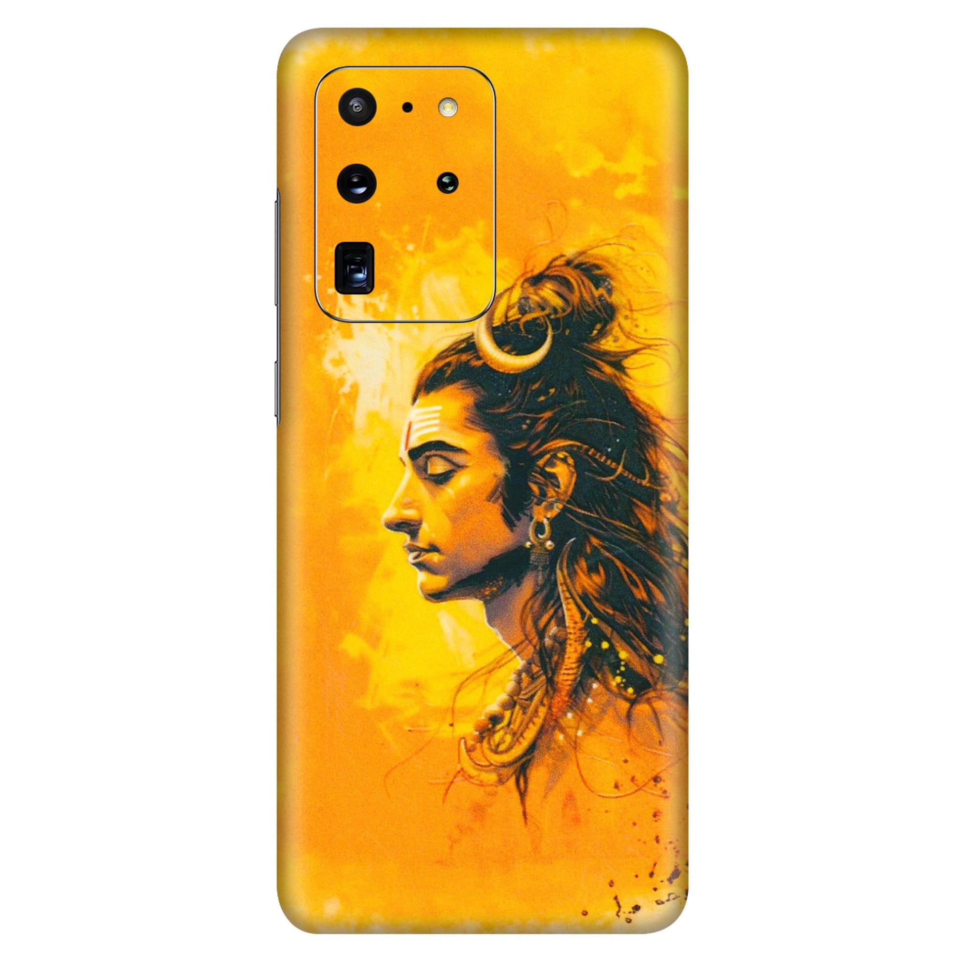 Samsung A/S Series Phone Skins (All Models) - Shiv Shakti - 3D Embossed Finish (L-14) Samsung Galaxy S20 Ultra