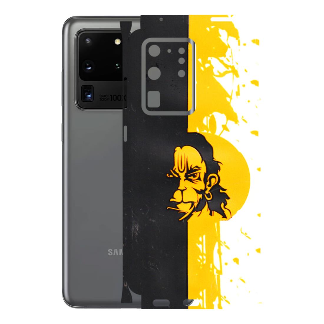 Samsung A/S Series Phone Skins (All Models) - Bajrangbali - 3D Embossed Finish (L-151) Samsung Galaxy S20 Ultra