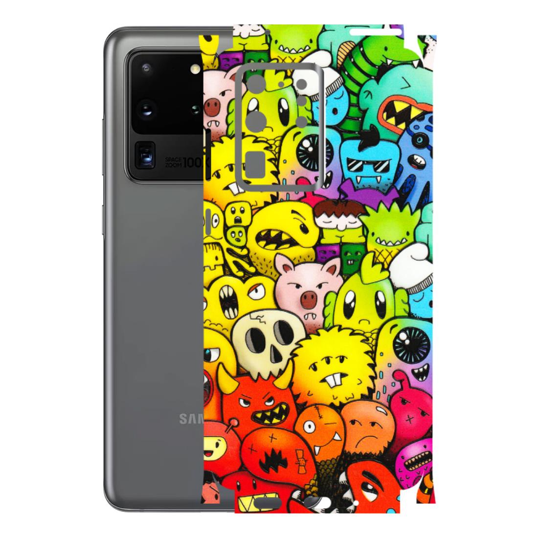 Samsung A/S Series Phone Skins (All Models) - Angry Funkies - 3D Embossed Finish (L-169) Samsung Galaxy S20 Ultra