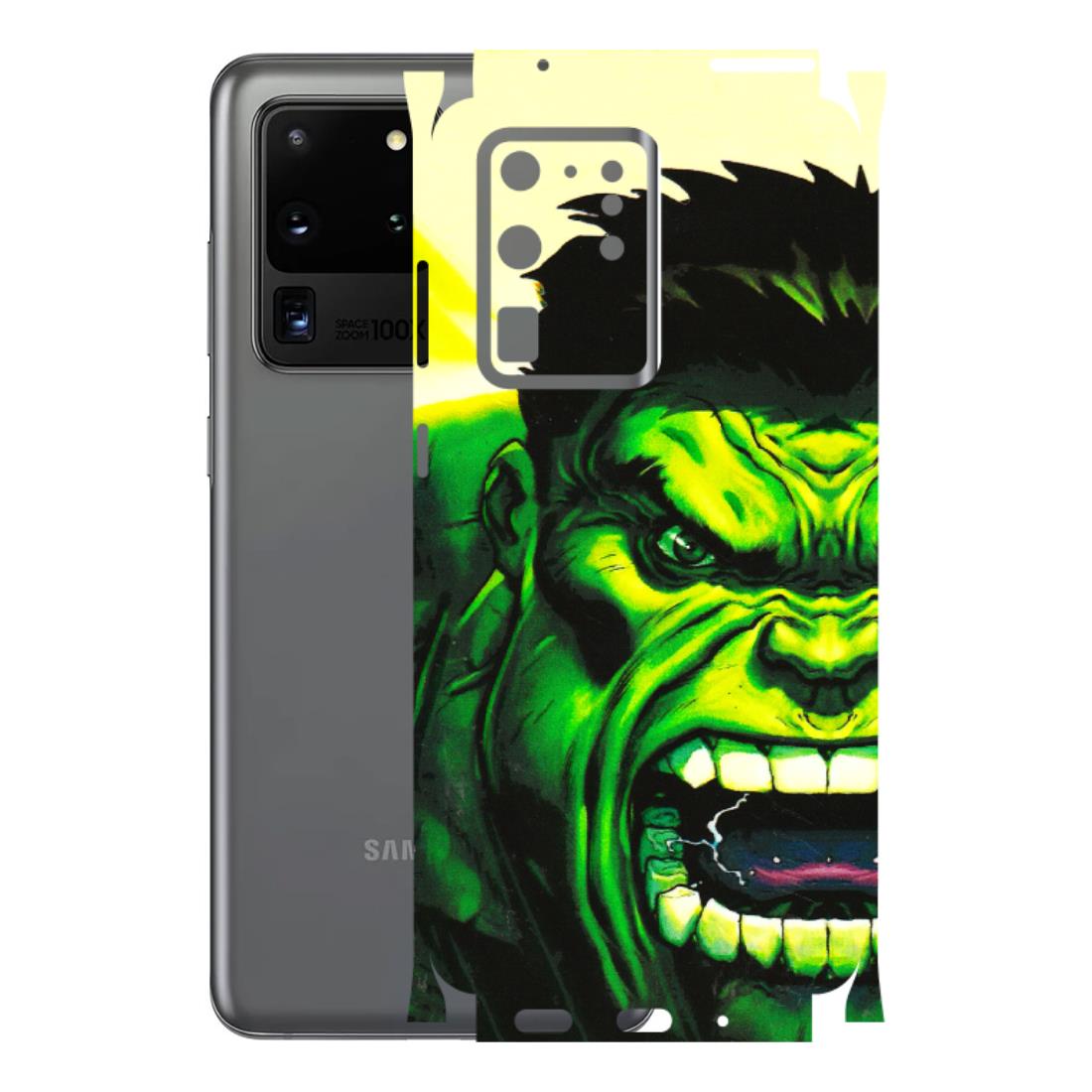 Samsung A/S Series Phone Skins (All Models) - Hulk - 3D Embossed Finish (L-180) Samsung Galaxy S20 Ultra