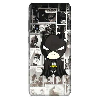 Samsung A/S Series Phone Skins (All Models) - Toon Batman - 3D Embossed Finish (L-182) Samsung Galaxy S20 Ultra