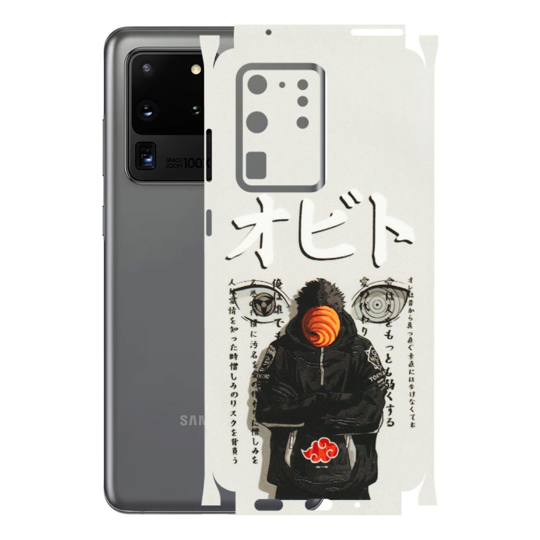 Samsung A/S Series Phone Skins (All Models) - Obito Anime Eye - 3D Embossed Finish (L-19) Samsung Galaxy S20 Ultra