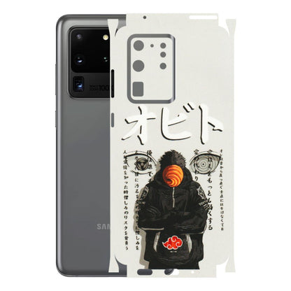 Samsung A/S Series Phone Skins (All Models) - Obito Anime Eye - 3D Embossed Finish (L-19) Samsung Galaxy S20 Ultra