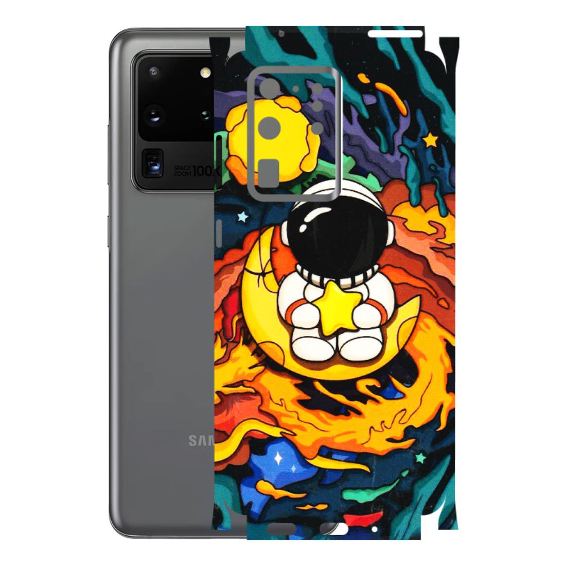 Samsung A/S Series Phone Skins (All Models) - Baby Astronaut - 3D Embossed Finish (L-197) Samsung Galaxy S20 Ultra