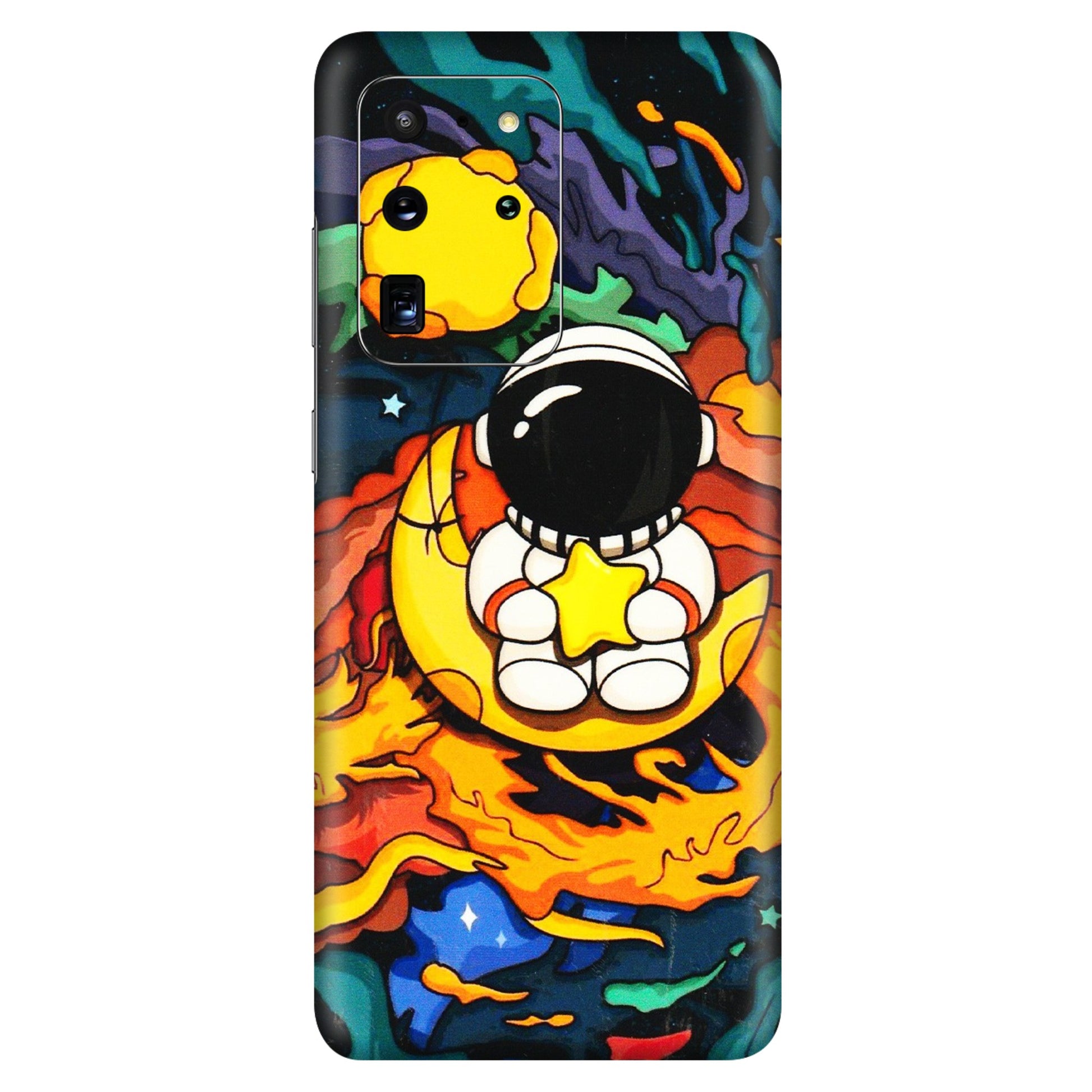 Samsung A/S Series Phone Skins (All Models) - Baby Astronaut - 3D Embossed Finish (L-197) Samsung Galaxy S20 Ultra