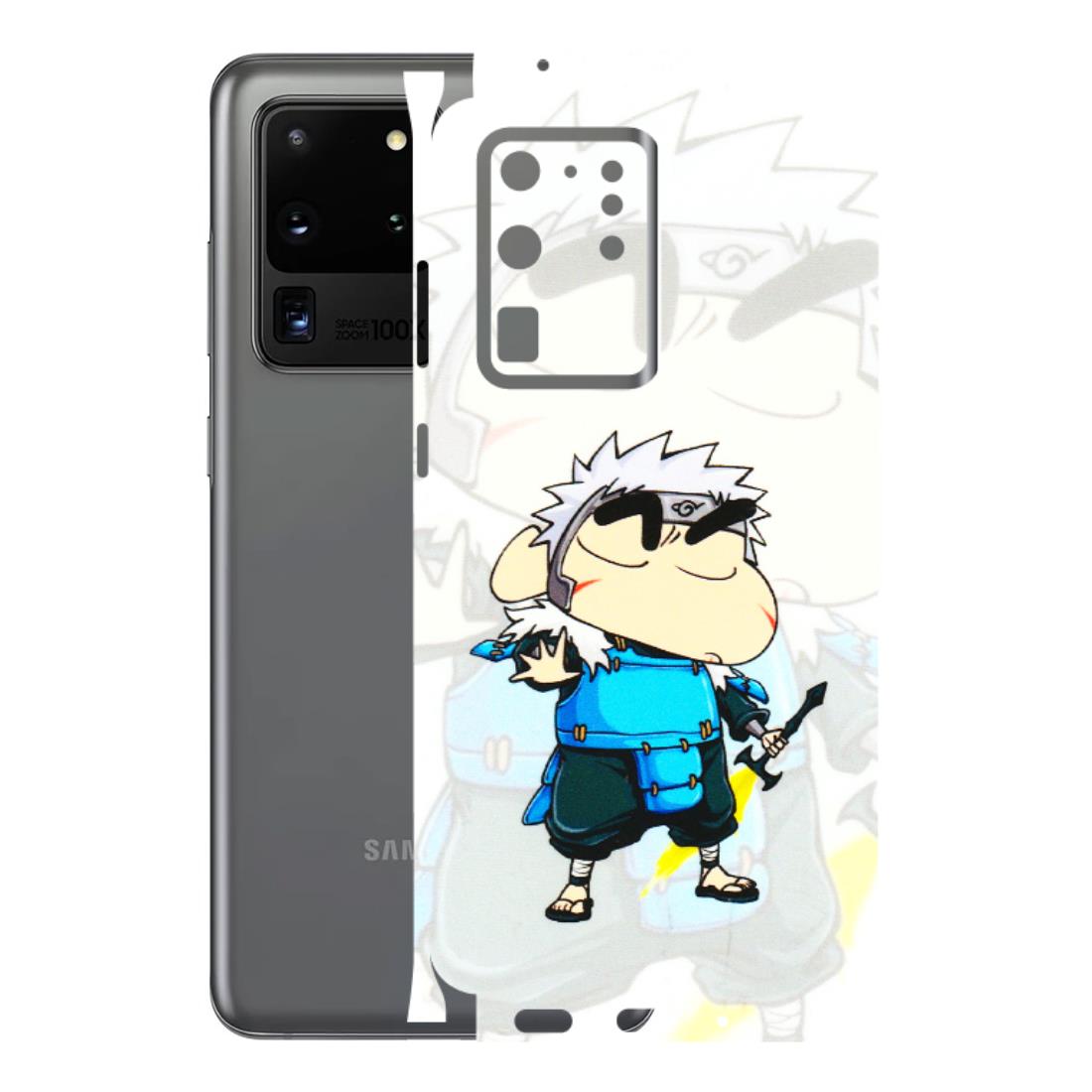 Samsung A/S Series Phone Skins (All Models) - Angry Young Shinchan - 3D Embossed Finish (L-226) Samsung Galaxy S20 Ultra