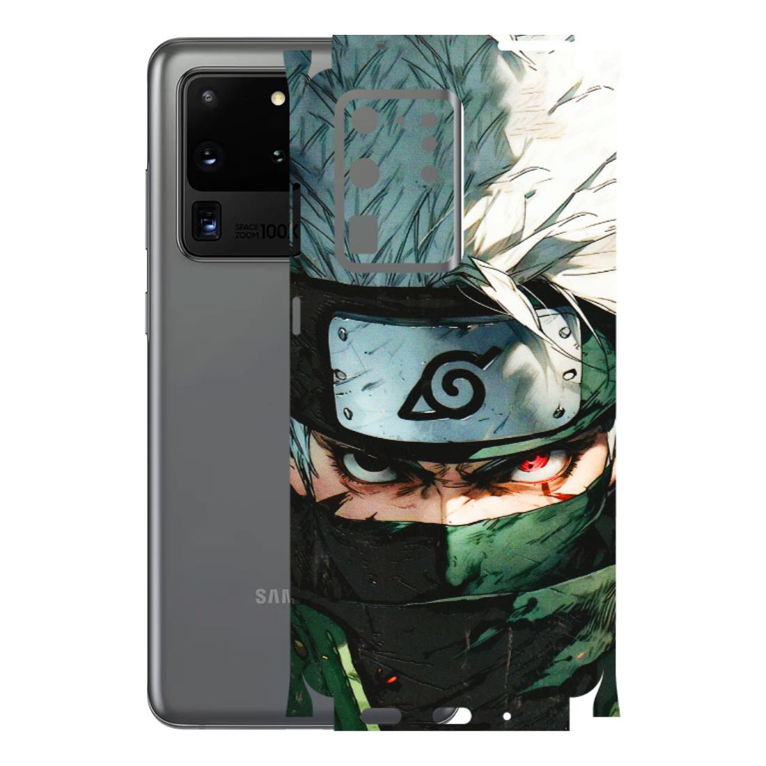Samsung A/S Series Phone Skins (All Models) - Kakashi Red Eye Focus - 3D Embossed Finish (L-227) Samsung Galaxy S20 Ultra