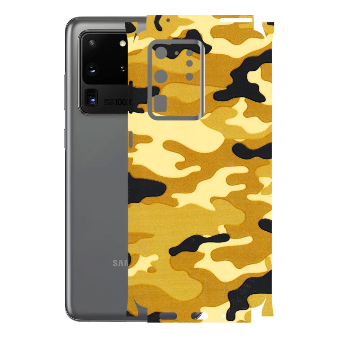 Samsung A/S Series Phone Skins (All Models) - Indian Camo - 3D Embossed Finish (L-228) Samsung Galaxy S20 Ultra