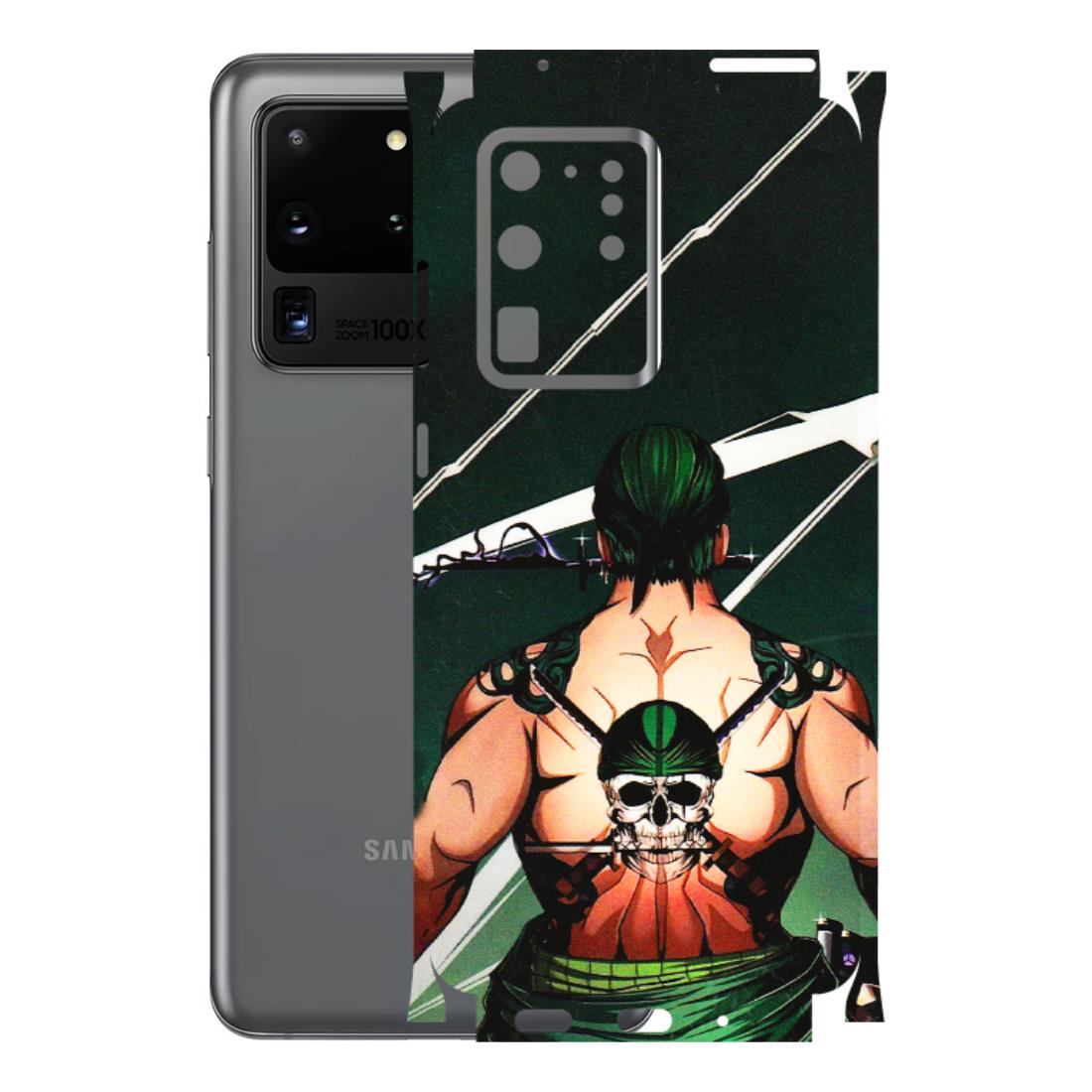 Samsung A/S Series Phone Skins (All Models) - Zoro Anime - 3D Embossed Finish (L-23) Samsung Galaxy S20 Ultra