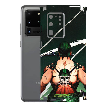 Samsung A/S Series Phone Skins (All Models) - Zoro Anime - 3D Embossed Finish (L-23) Samsung Galaxy S20 Ultra