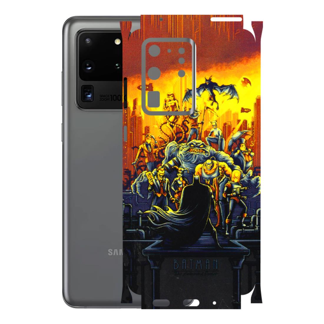 Samsung A/S Series Phone Skins (All Models) - Games Doodles - 3D Embossed Finish (L-24) Samsung Galaxy S20 Ultra