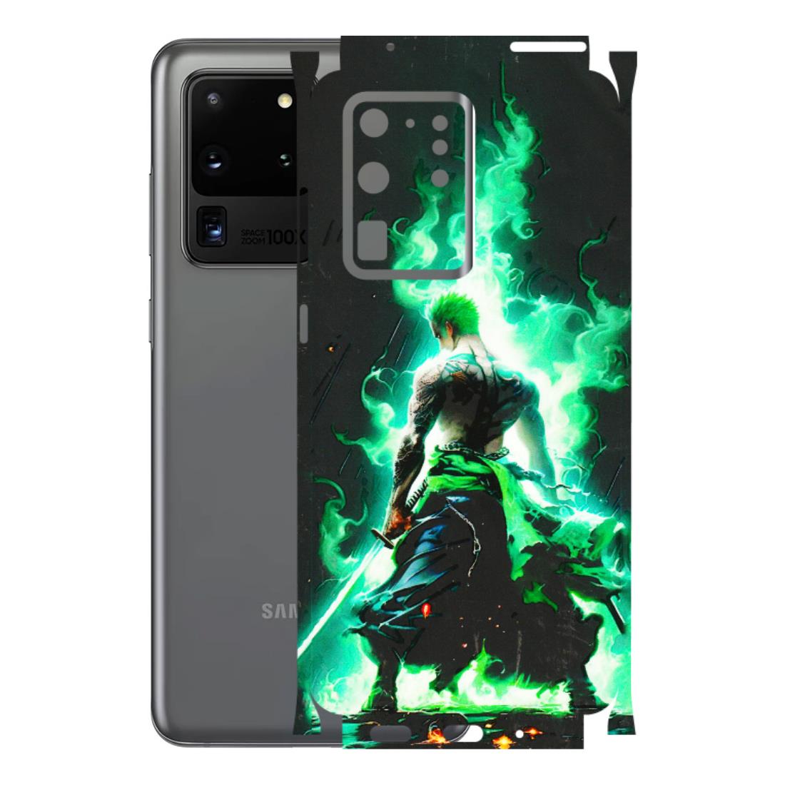 Samsung A/S Series Phone Skins (All Models) - Zoro Sword - 3D Embossed Finish (L-241) Samsung Galaxy S20 Ultra