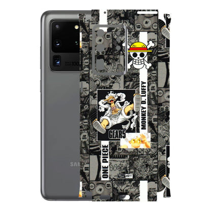 Samsung A/S Series Phone Skins (All Models) - Cuffy Anime MonkeyCamic - 3D Embossed Finish (L-242) Samsung Galaxy S20 Ultra