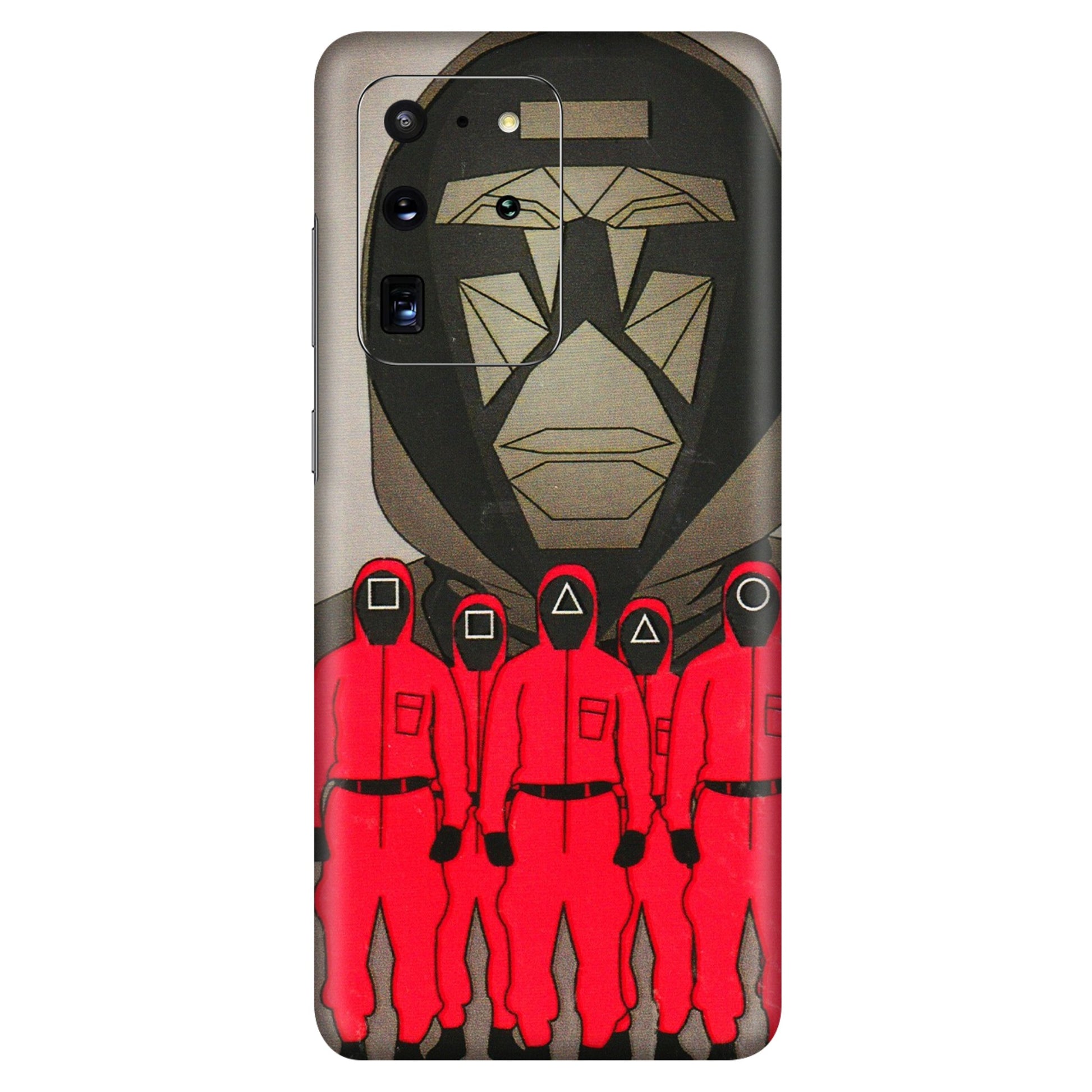 Samsung A/S Series Phone Skins (All Models) - Squid Game Hero - 3D Embossed Finish (L-245) Samsung Galaxy S20 Ultra