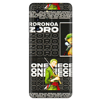 Samsung A/S Series Phone Skins (All Models) - One Piece Zoro - 3D Embossed Finish (L-250) Samsung Galaxy S20 Ultra