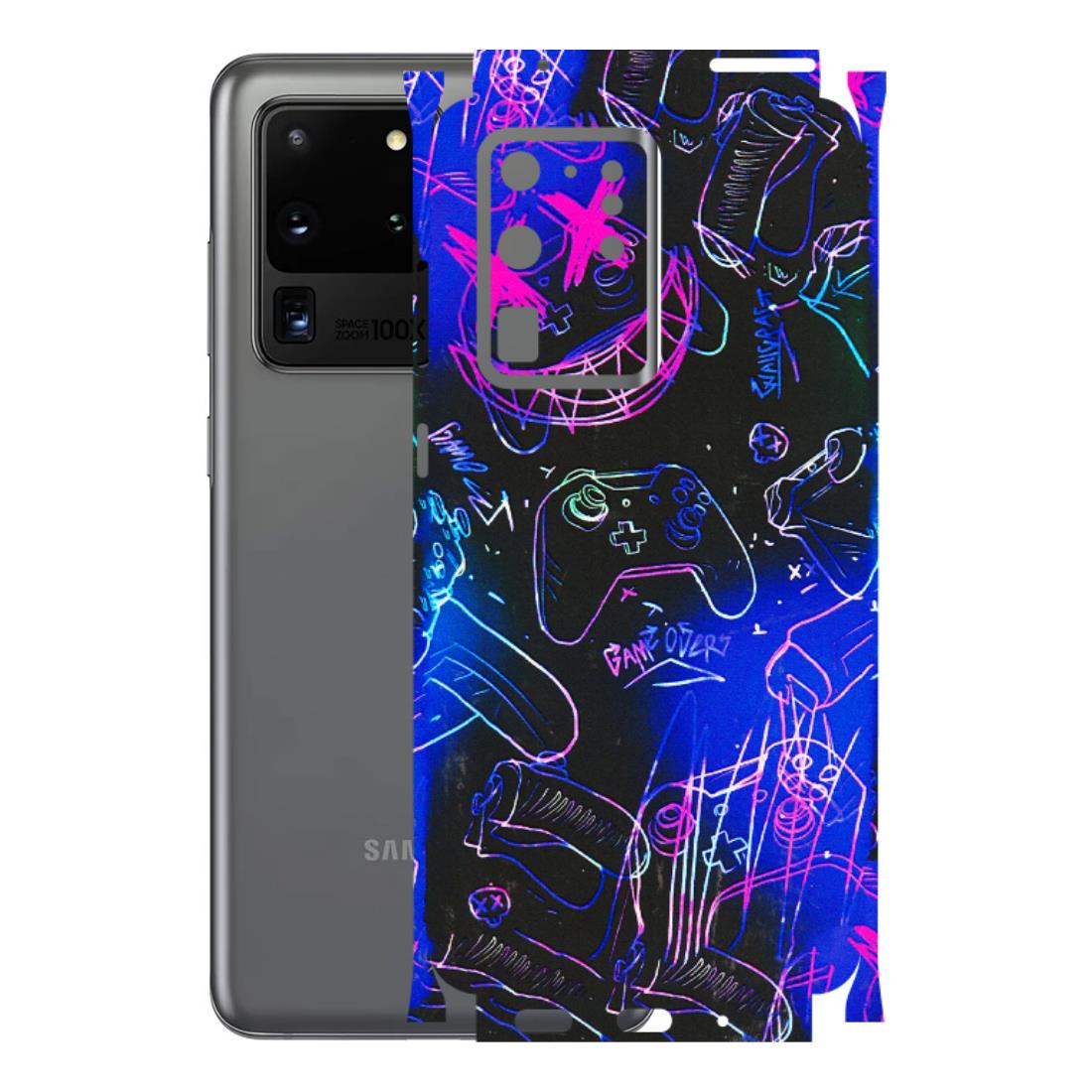 Samsung A/S Series Phone Skins (All Models) - Gamers Paradise - 3D Embossed Finish (L-258) Samsung Galaxy S20 Ultra