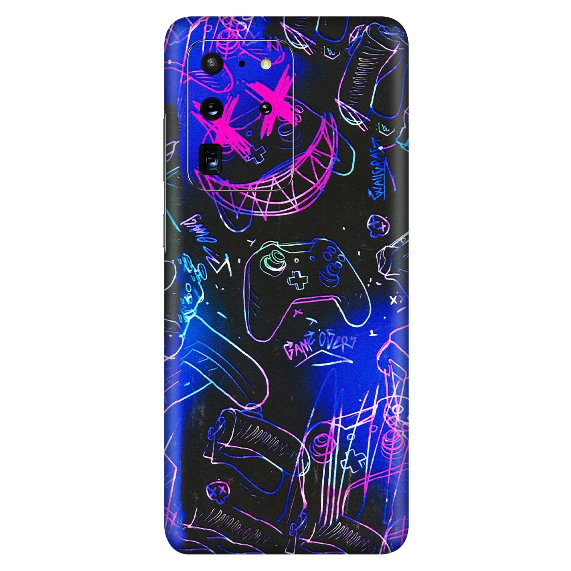Samsung A/S Series Phone Skins (All Models) - Gamers Paradise - 3D Embossed Finish (L-258) Samsung Galaxy S20 Ultra