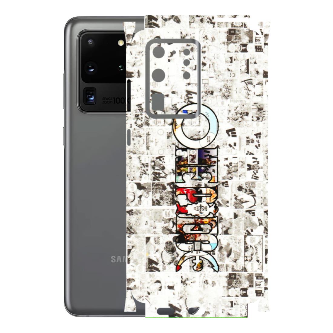 Samsung A/S Series Phone Skins (All Models) - One Piece Manga - 3D Embossed Finish (L-26) Samsung Galaxy S20 Ultra