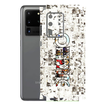 Samsung A/S Series Phone Skins (All Models) - One Piece Manga - 3D Embossed Finish (L-26) Samsung Galaxy S20 Ultra