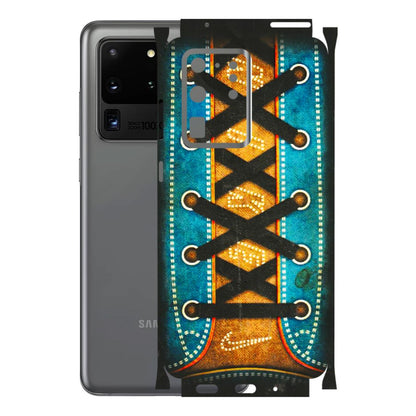 Samsung A/S Series Phone Skins (All Models) - Sneakers Lover Nike - 3D Embossed Finish (L-262) Samsung Galaxy S20 Ultra