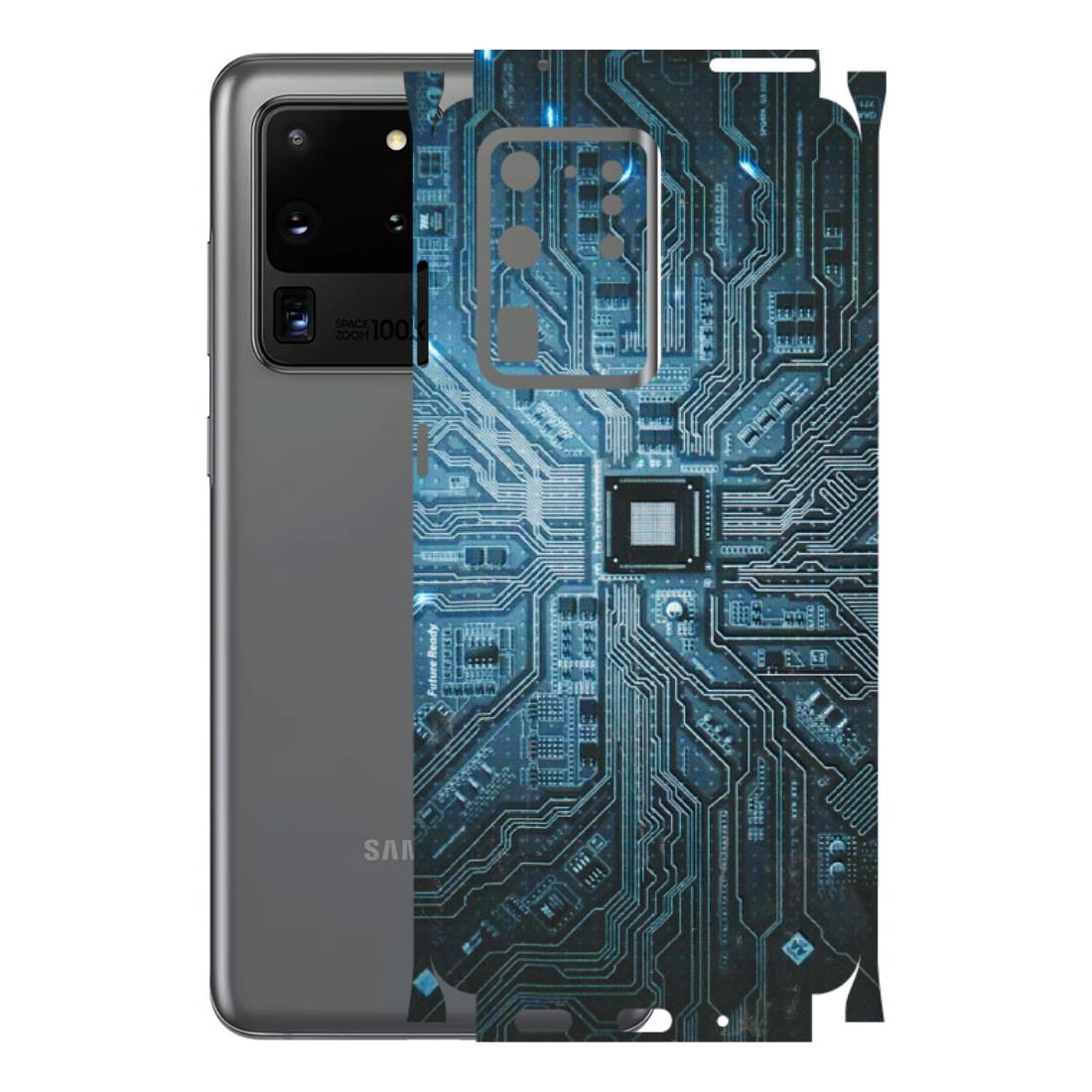 Samsung A/S Series Phone Skins (All Models) - Original Circuit - 3D Embossed Finish (L-267) Samsung Galaxy S20 Ultra