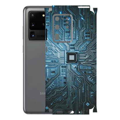 Samsung A/S Series Phone Skins (All Models) - Original Circuit - 3D Embossed Finish (L-267) Samsung Galaxy S20 Ultra