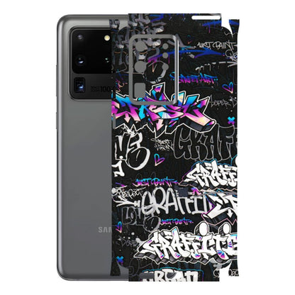 Samsung A/S Series Phone Skins (All Models) - Graffiti Killer - 3D Embossed Finish (L-274) Samsung Galaxy S20 Ultra