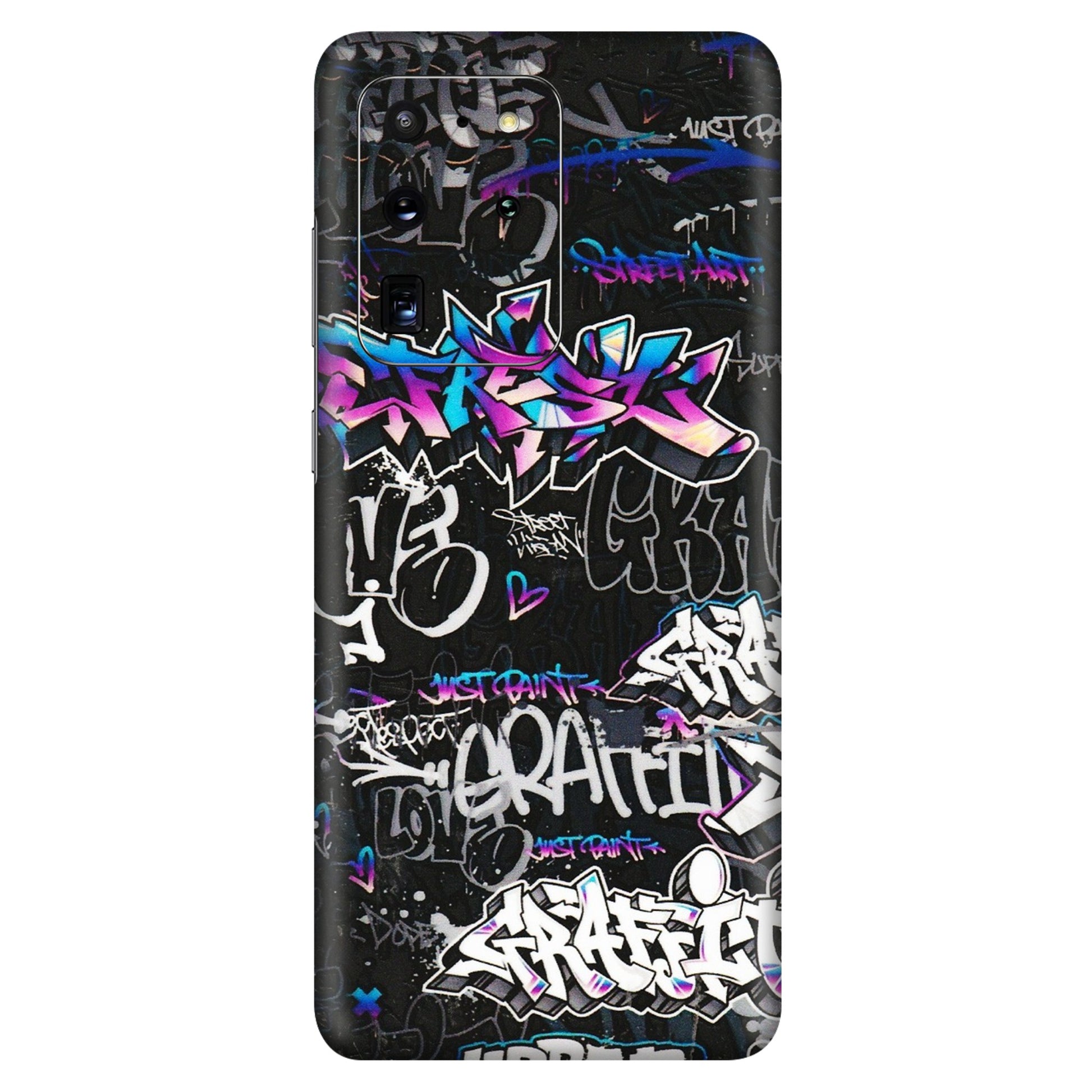 Samsung A/S Series Phone Skins (All Models) - Graffiti Killer - 3D Embossed Finish (L-274) Samsung Galaxy S20 Ultra